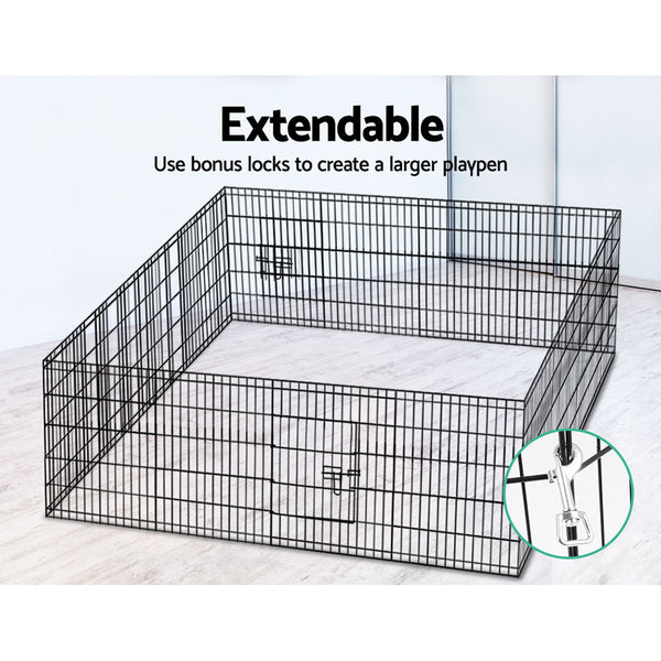 30" 8 Panel Pet Dog Playpen