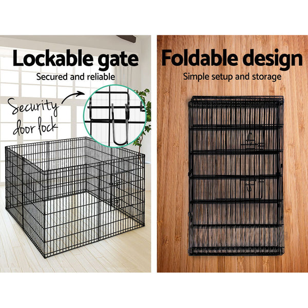 36" 8 Panel Pet Dog Playpen