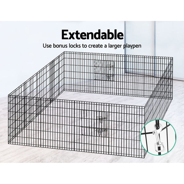 36" 8 Panel Pet Dog Playpen