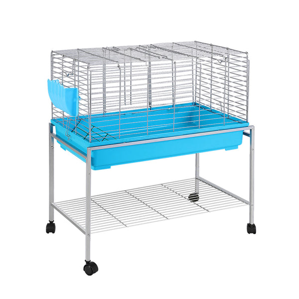 Indoor Rabbit Cage - Blue