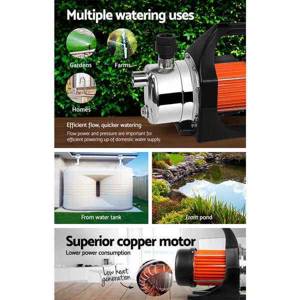 800W Stainless Steel Water Pump