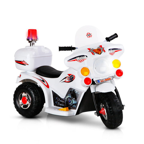 Kids Motorbike - White