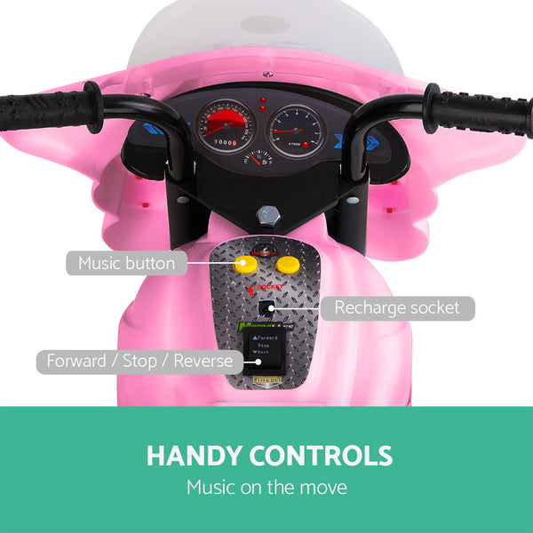 Kids Motorbike - Pink