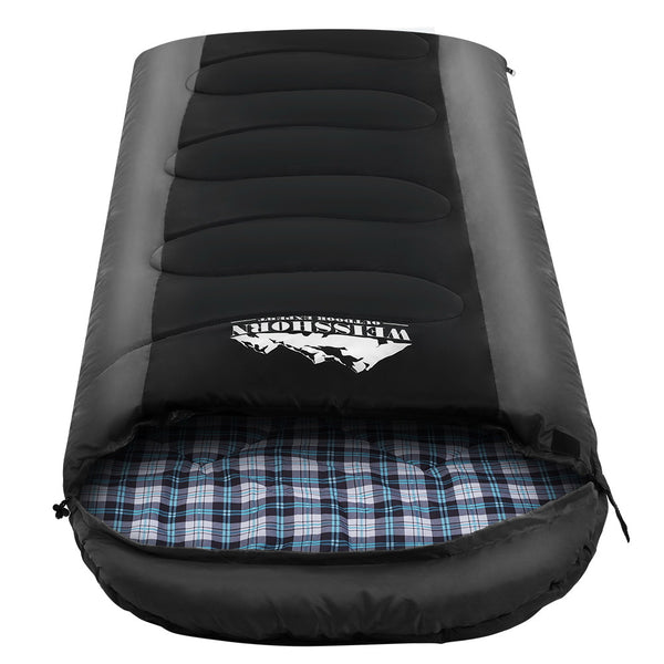 Single  Sleeping Bag - Grey