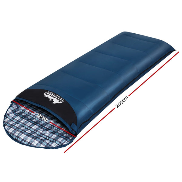 Single  Sleeping Bag - Blue