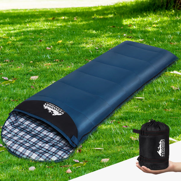 Single  Sleeping Bag - Blue