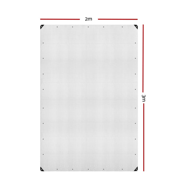 2x3m Poly Tarpaulin Cover- Clear