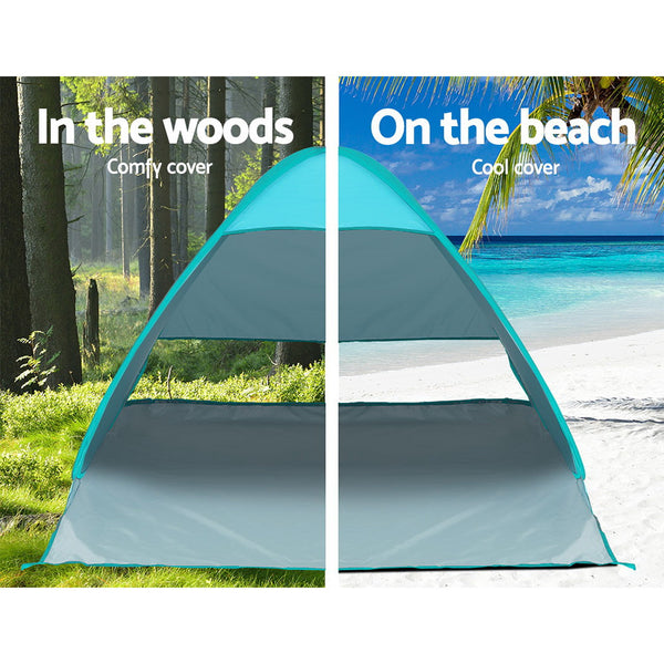 3 Persons Pop Up Beach Tent