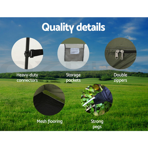 Portable Toilet and Shower Tent