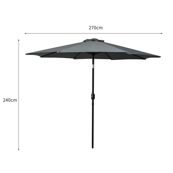 2.7m Outdoor Umbrella