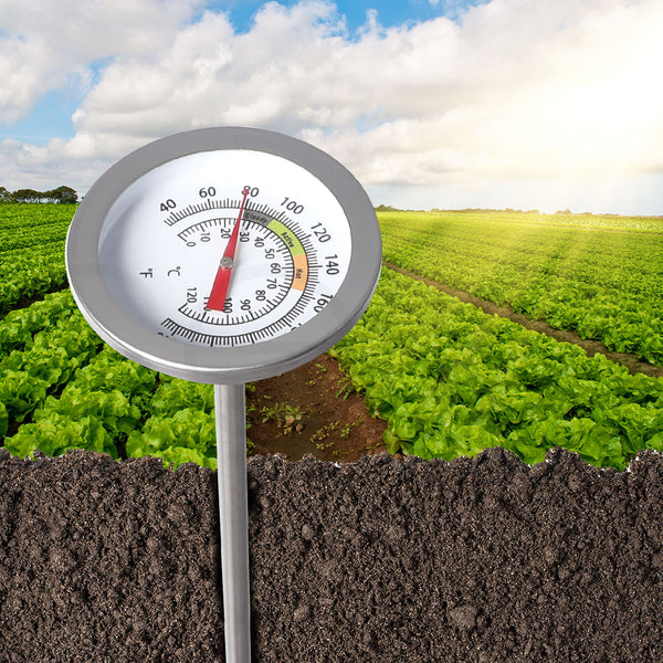 90cm Stainless Steel Soil Thermometer