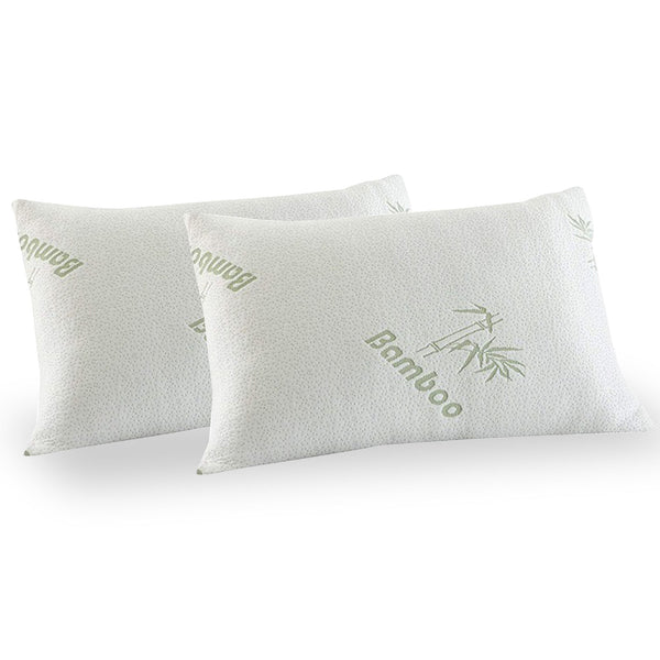 56x36x10cm Memory Foam Pillow- 2pcs