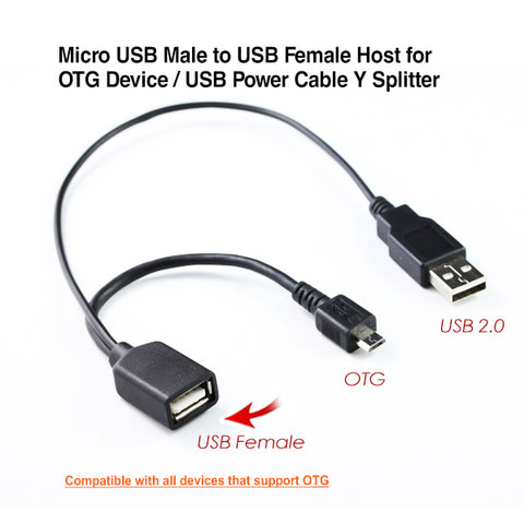 Male to Female OTG Device