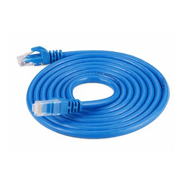 Cat6 UTP Blue 26AWG CCA LAN Cable 1M