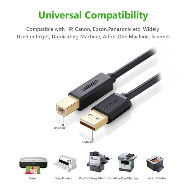 2M USB 2.0 AM To BM Printer Cable