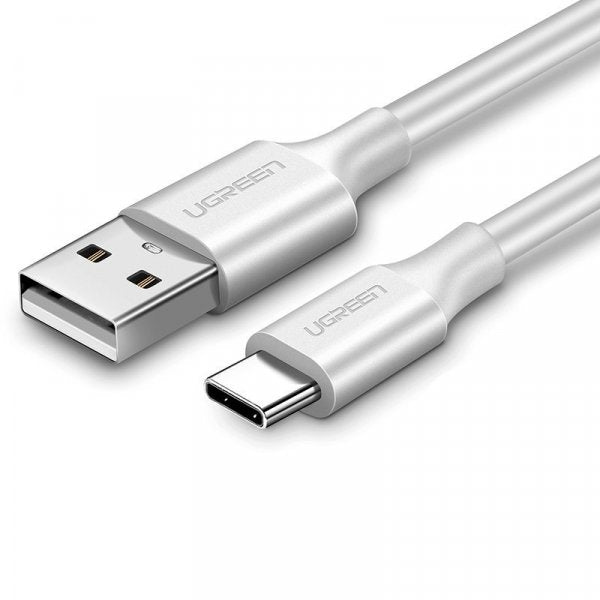 USB 2.0 Type-A to C Male Cable 1M -White