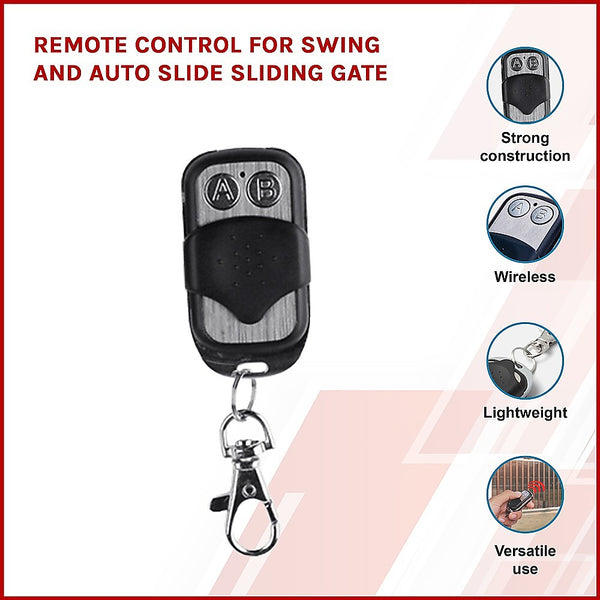 Swing & Sliding Gate Remote Control