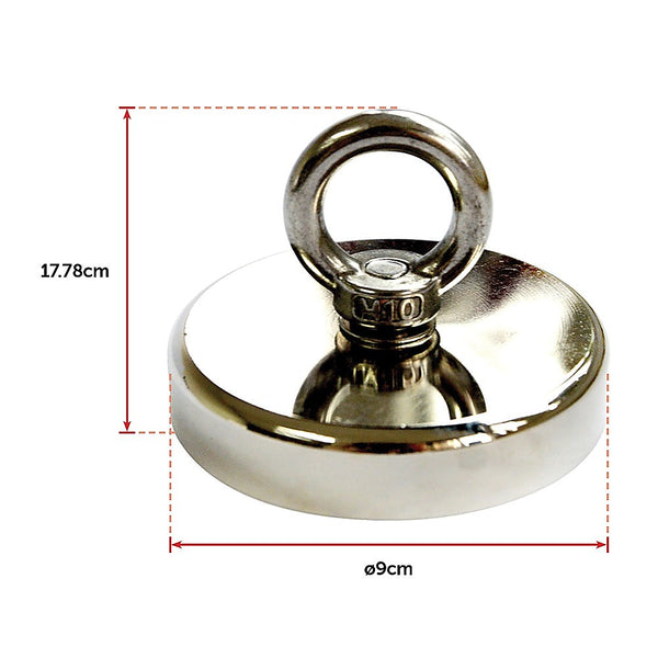 500LBS Round Neodymium Fishing Magnet