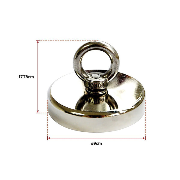 500LBS Round Neodymium Fishing Magnet