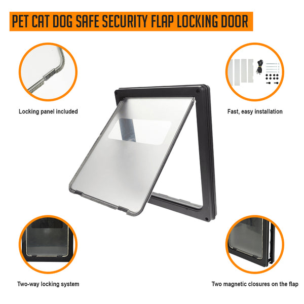 Pet Flap Locking Door