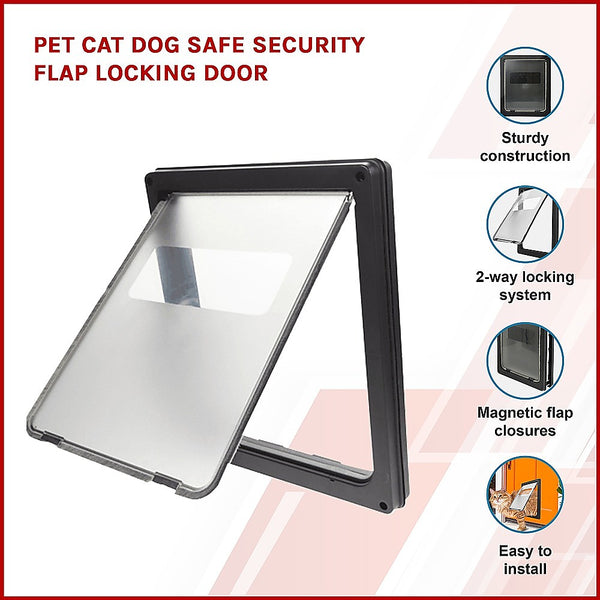 Pet Flap Locking Door