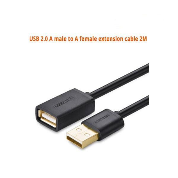 2m USB 2.0 A Male to Female Extension Cable