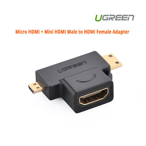 Micro HDMI + Mini HDMI  Adapter