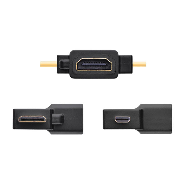 Micro HDMI + Mini HDMI  Adapter