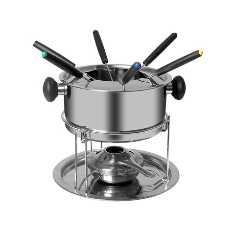 12pcs Stainless Steel Classic Fondue Set