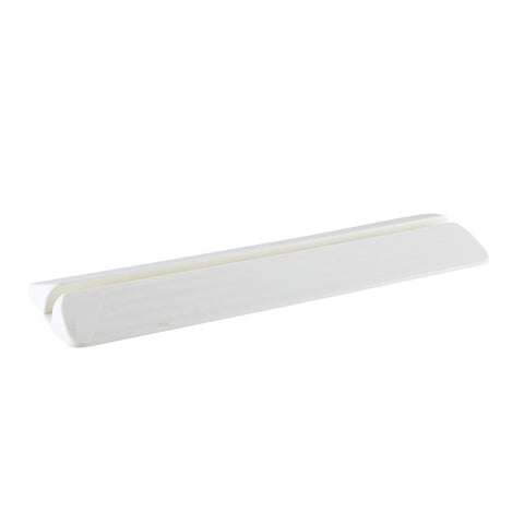 Adjustable White Stair Barrier Support