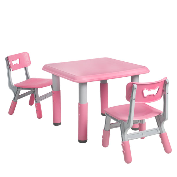 Kids Study Desk Set- Pink