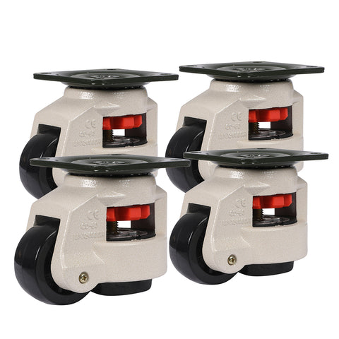 4pcs 1400kg Casters Swivel Workbench