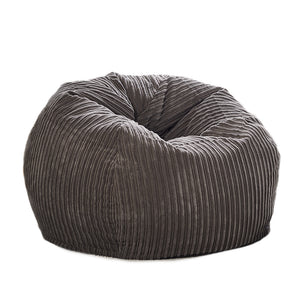 Grey Lazy Chair Bean Bag