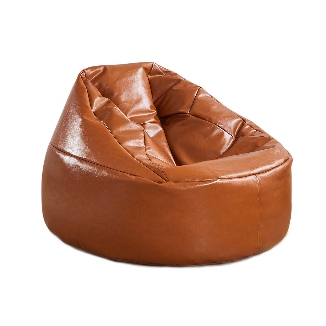 Tan Lazy Chair Bean Bag