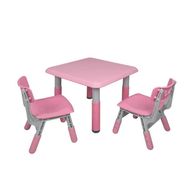 Kids Study Desk Set- Pink