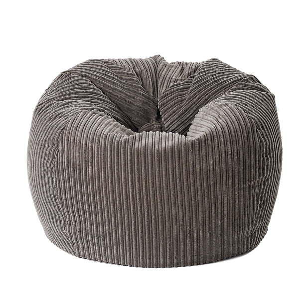Grey Lazy Chair Bean Bag