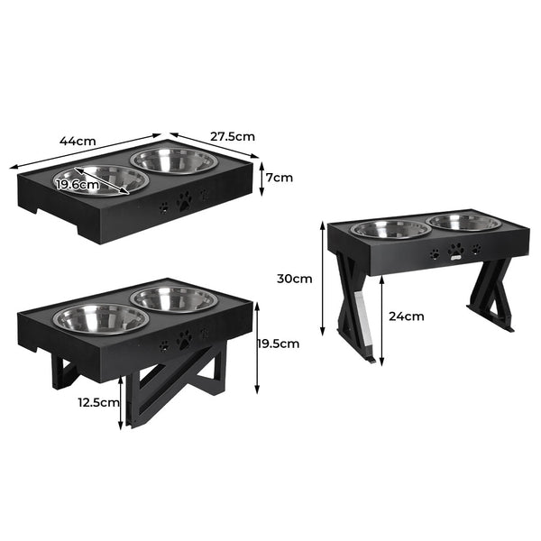 Adjustable Height Feeder Bowl