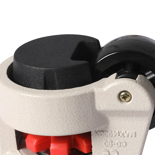 4pcs 1400kg Casters Swivel Workbench