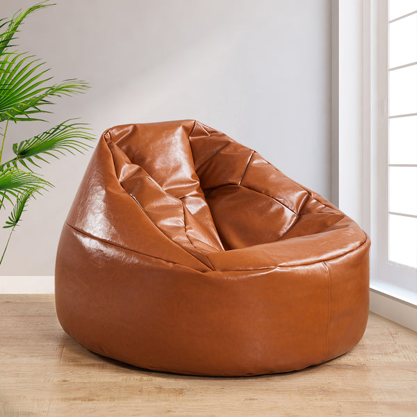 Tan Lazy Chair Bean Bag