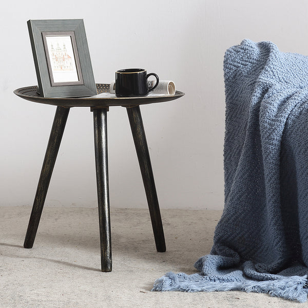 Antique Black Coffee/Side Table